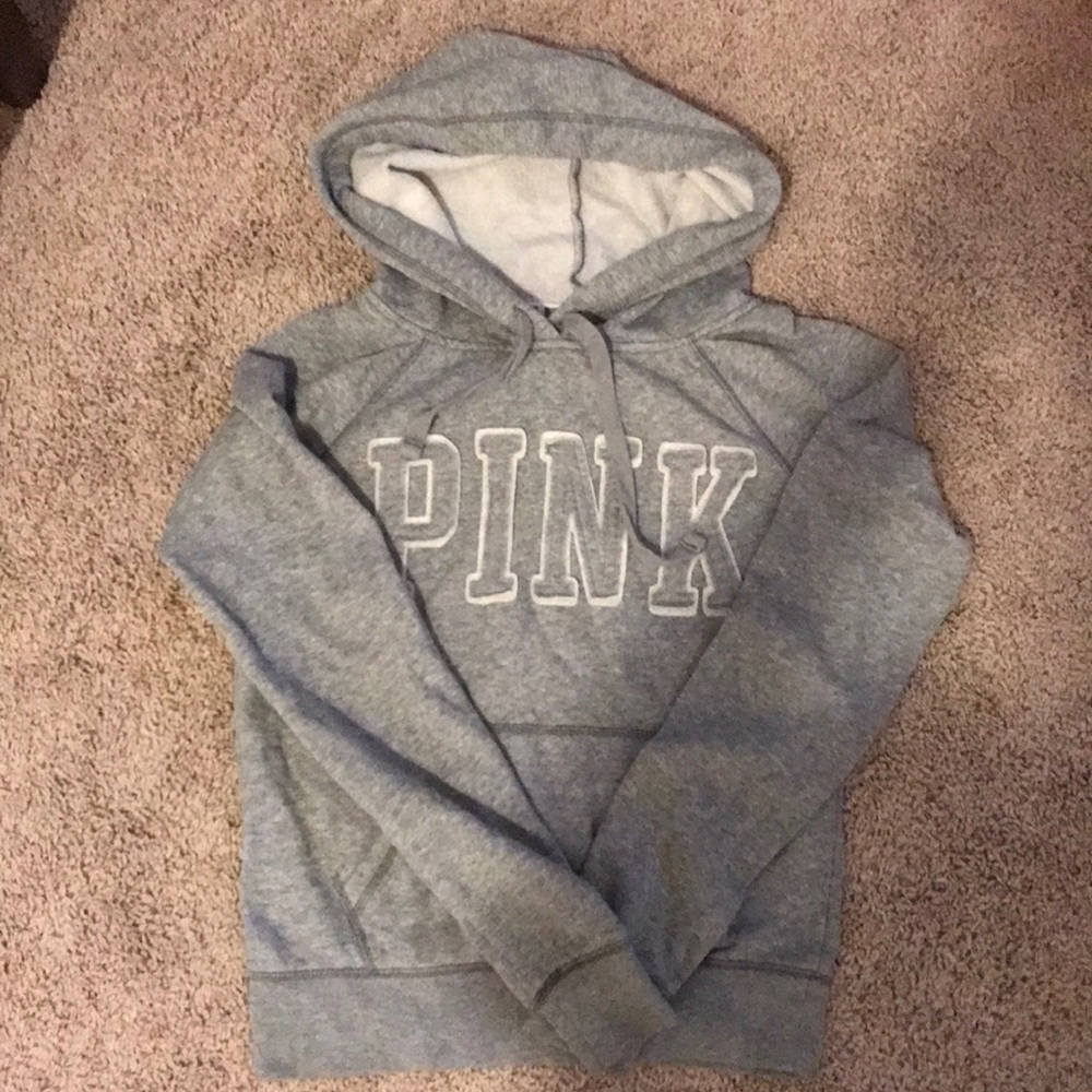 VS pink hoodie